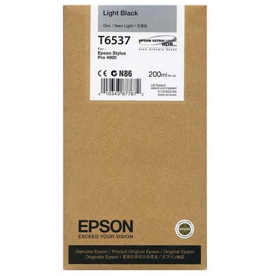 Cartuccia Epson C13T653700 originale NERO CHIARO