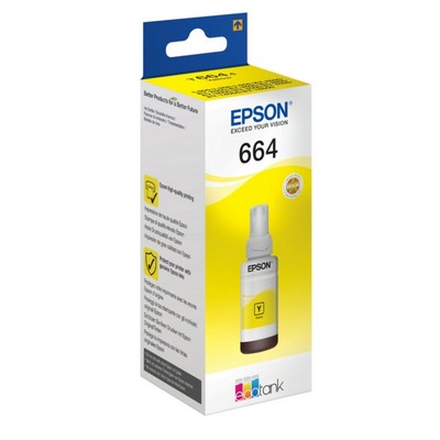 Cartuccia Epson C13T664440 T6644 originale GIALLO