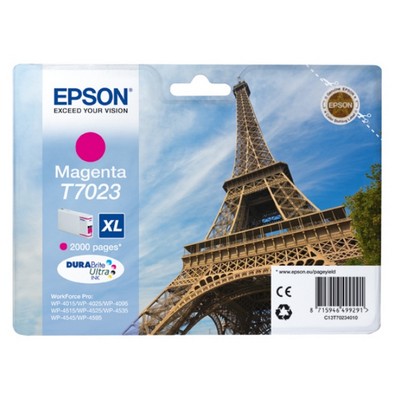 Cartuccia Epson C13T70234010 originale MAGENTA