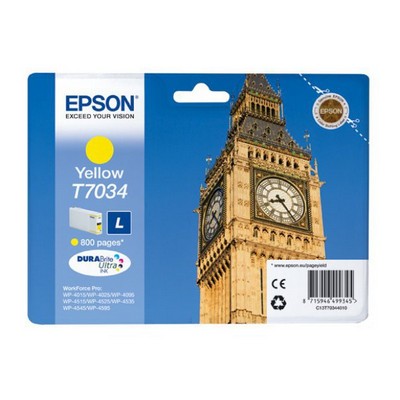 Cartuccia originale Epson WORKFORCE Pro WP-4025DW GIALLO