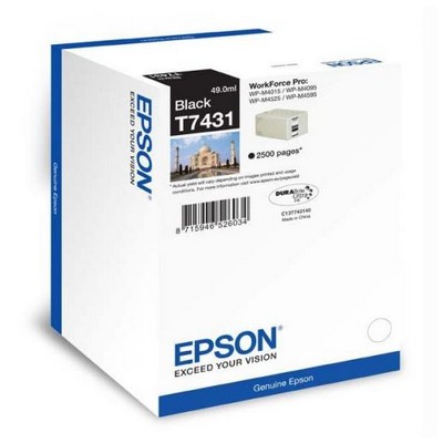 Cartuccia Epson C13T74314010 originale NERO