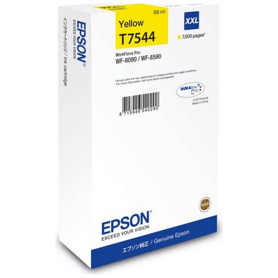 Cartuccia Epson C13T754440 T7454XXL originale GIALLO