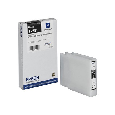 Cartuccia Epson C13T755140 originale NERO