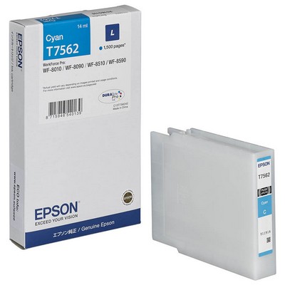 Cartuccia Epson C13T756240 originale CIANO