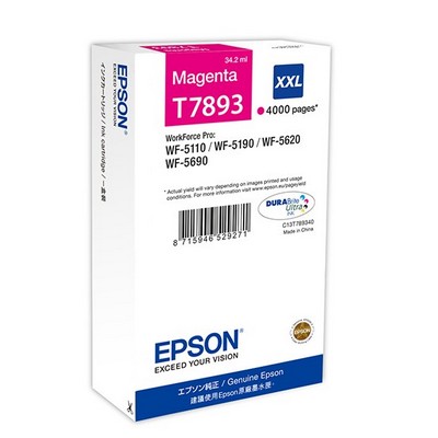 Cartuccia Epson C13T789340 originale MAGENTA