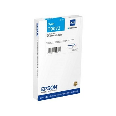 Cartuccia Epson C13T907240 originale CIANO