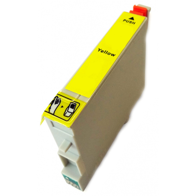 Cartuccia Epson T0554 Paperella compatibile GIALLO