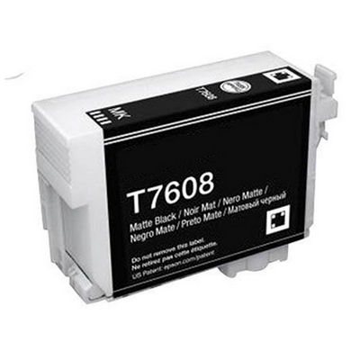 Cartuccia Epson T7608 compatibile NERO MATTE