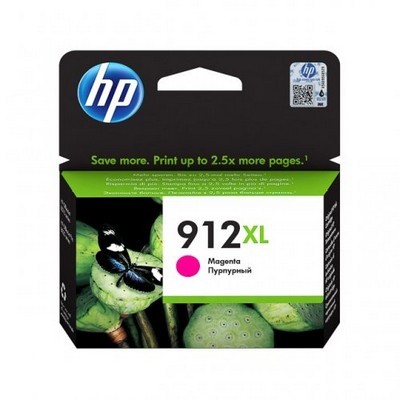 Cartuccia Hp 3YL82AE 912XL originale MAGENTA