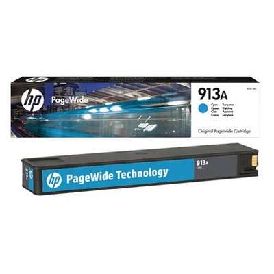 Cartuccia Hp F6T77AE 913A originale CIANO