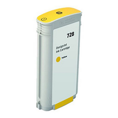 Cartuccia Hp F9J65A 728 compatibile GIALLO