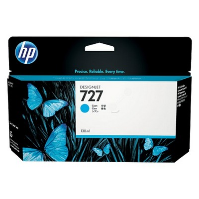 Cartuccia Hp F9J76A 727 originale CIANO