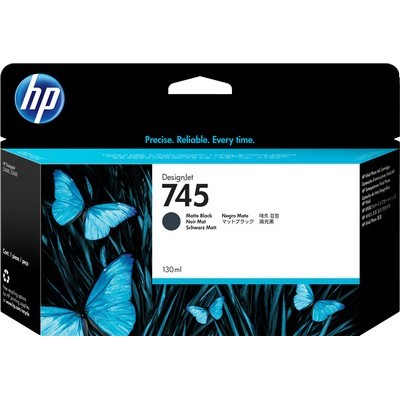 Cartuccia Hp F9J99A 745 originale NERO OPACO