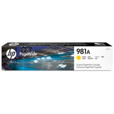 Cartuccia Hp J3M70A 981A originale GIALLO