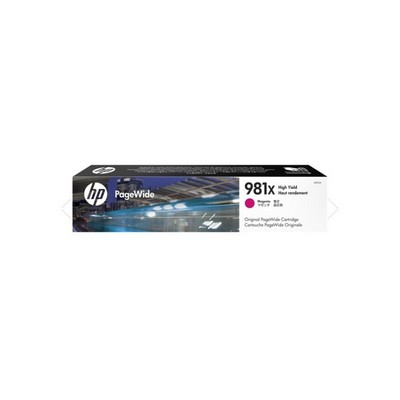 Cartuccia Hp L0R10A 981X originale MAGENTA