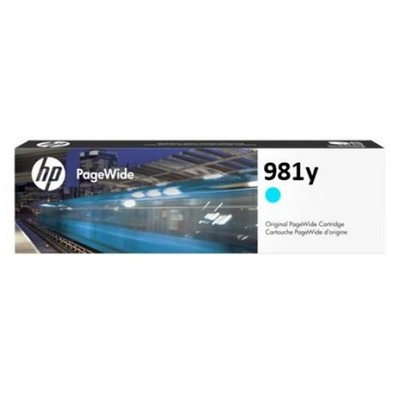 Cartuccia Hp L0R13A 981Y originale CIANO