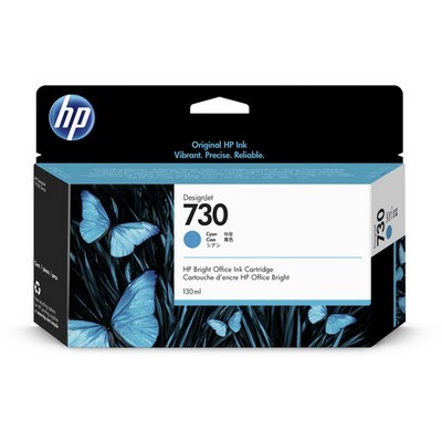 Cartuccia Hp P2V62A 730 originale CIANO