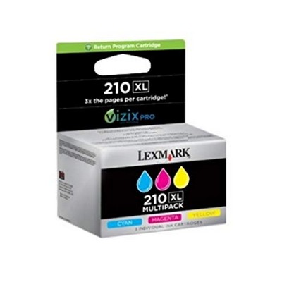 Cartuccia Lexmark 14L0269E (Conf. da 3 pz.) originale CIANO+MAGENTA+GIALLO