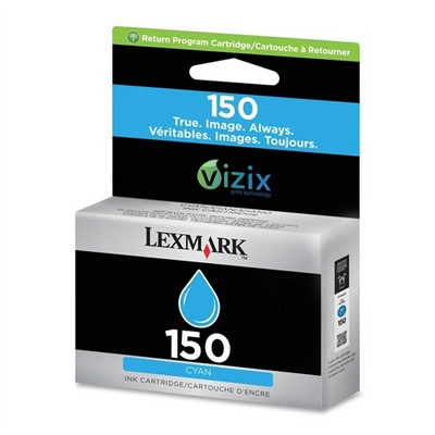 Cartuccia Lexmark 14N1608E originale CIANO