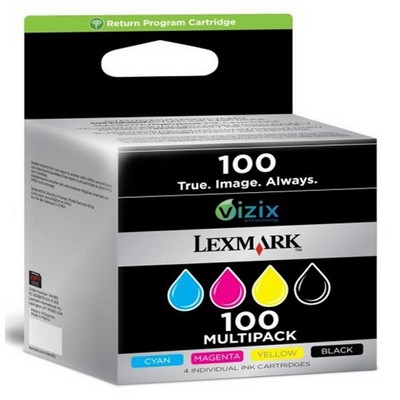 Cartuccia Lexmark 14N1912E (Conf. da 4 pz.) originale NERO+CIANO+MAGENTA+GIALLO