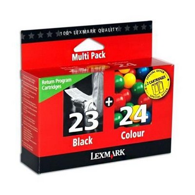 Cartuccia Lexmark 18C1419E (Conf. da 2 pz.) originale NERO+COLORE