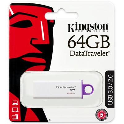 PEN DRIVE 64GB KINGSTON USB 3.0 DTIG4/64GB DTIG4/64GB