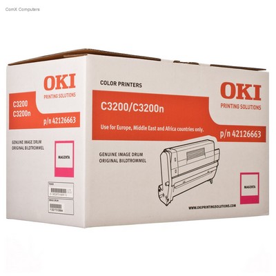 Tamburo Oki 42126663 originale MAGENTA