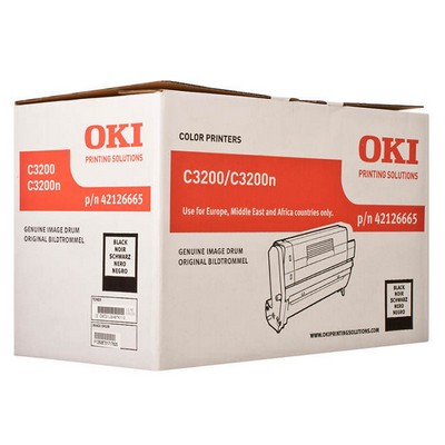 Tamburo Oki 42126665 originale NERO