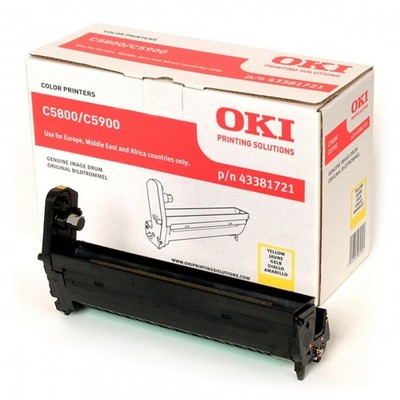Toner originale Oki C5900 GIALLO