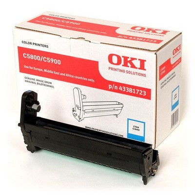 Toner originale Oki C5900 CIANO