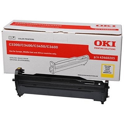 Tamburo Oki 43460205 originale GIALLO
