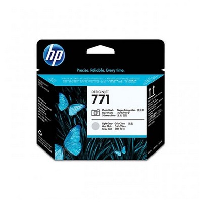 Testina Hp CE020A originale NERO FOTO+GRIGIO CHIARO