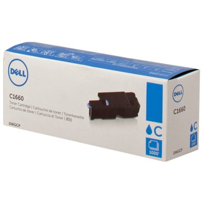 Toner Dell 593-11129 DWGCP originale CIANO