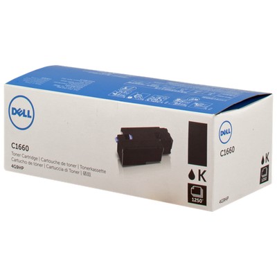 Toner originale Dell C1660w NERO