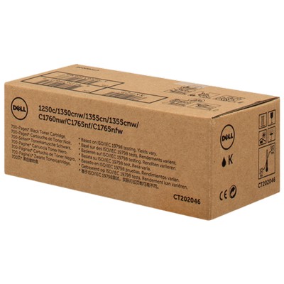 Toner Dell 593-11144 XKP2P originale NERO