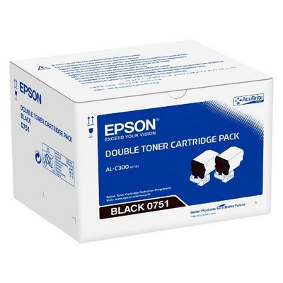 Toner Epson C13S050751 0751 originale NERO