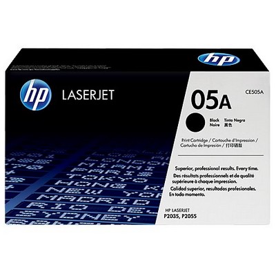 Toner Hp CE505A originale NERO