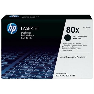 Toner Hp CF280X originale NERO