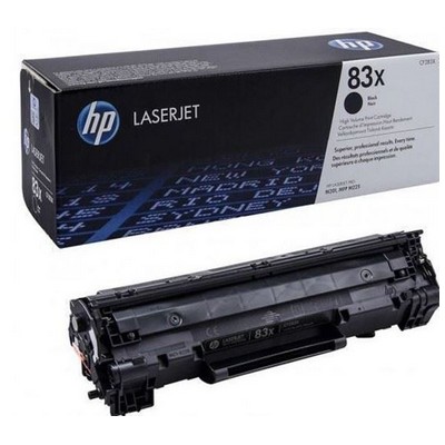 Toner Hp CF283X 83X originale NERO
