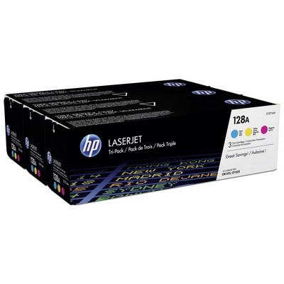 Toner Hp CF371AM (Conf. da 3 pz.) originale CIANO+MAGENTA+GIALLO