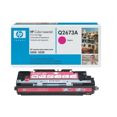 Toner Hp Q2673A originale MAGENTA