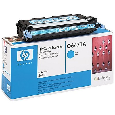 Toner originale Hp COLOR LASERJET 3600DN CIANO