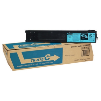 Toner Kyocera-Mita 1T05JNCNL0 TK875C originale CIANO