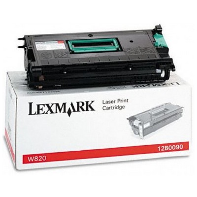 Toner Lexmark 12B0090 originale NERO