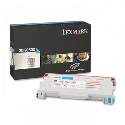 Toner originale Lexmark OPTRA C510 CIANO