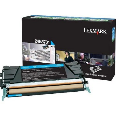 Toner originale Lexmark XS748DE CIANO