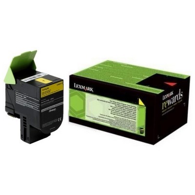 Toner Lexmark 24B6010 originale GIALLO