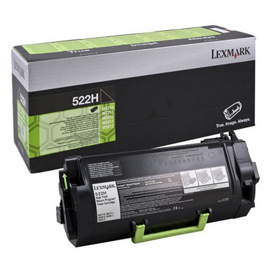 Toner Lexmark 52D2H00 originale NERO