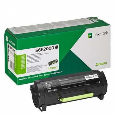 Toner Lexmark 56F2000 originale NERO