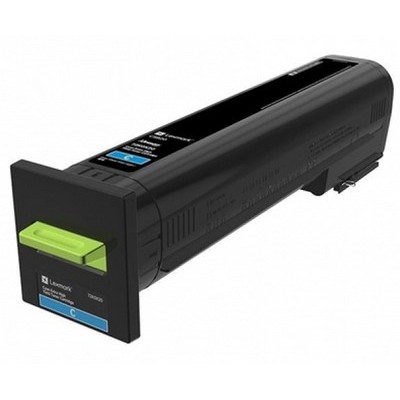 Toner Lexmark 72K0X20 originale CIANO